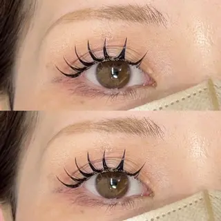 マツエク・マツパ meMe anela yumiのマツエク・マツパデザイン