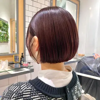 ショート カラー 神奈川大学最寄り白楽 三本松巧のヘアスタイル