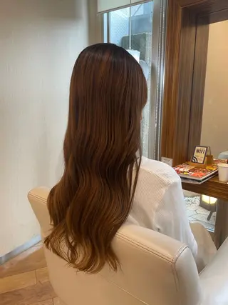 ロング 本多 美羽のヘアスタイル