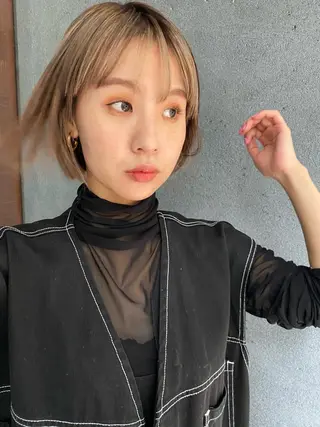 ショート カラー 【カット】 根本翔太のヘアスタイル