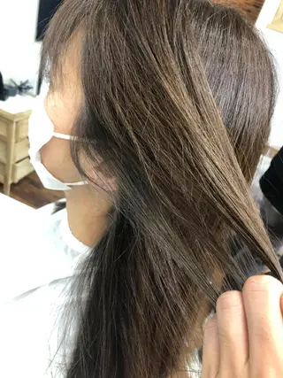 ミディアム カラー 佐々木 政徳のヘアスタイル