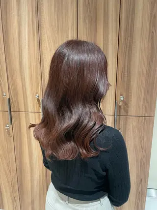 セミロング カラー RIN⌇ レイヤー⌇ 艶カラー🌙のヘアスタイル