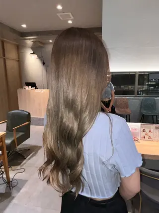 ロング オタク美容師🛍/ 酸性ストレート/艶髪のヘアスタイル