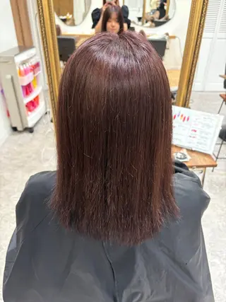 カラー 🍒暖色カラー AYANA🍒のヘアスタイル