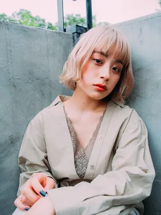 ミディアム 美容室 FINE 小岩店【ファイン】所属・井上 胡桃のヘアスタイル