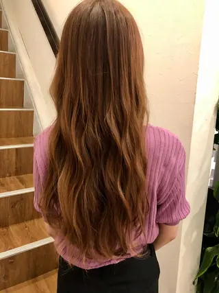 カラー 🫧艶髪/ブリーチ 🐳honami🫧のヘアスタイル