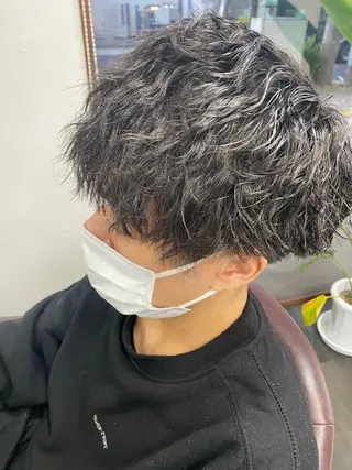 ショート パーマ メンズ メンズパーマの達人 /タカシマ　ダイスケのヘアスタイル