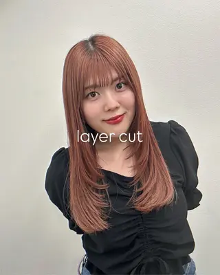 ロング REV.所属・堀川咲/ｃｕｔ✂︎/ 𝚛𝚎𝚟./大阪のヘアスタイル