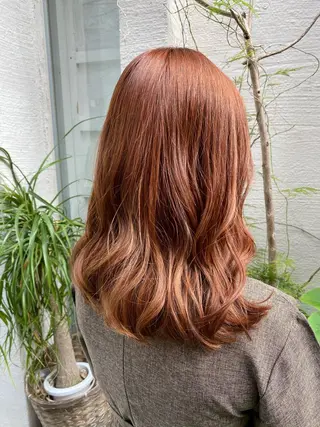 セミロング カラー uros.所属・メンズパーマ/ エクステ🌞セナのヘアスタイル