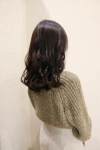 ロング カラー 髪質改善カラー🫧 西岡 有希のヘアスタイル
