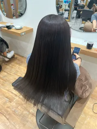 ロング 透明感カラー/ダブル カラー/MAI🎀のヘアスタイル