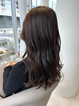 セミロング ボブ/レイヤー/ 茉莉花のヘアスタイル