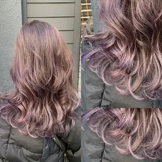 ミディアム カラー 髪質改善特化 ミサワコウキのヘアスタイル