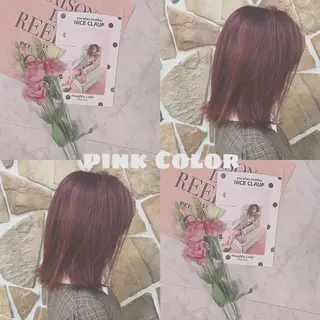 ミディアム カラー エリアNo.1カラー ⭐️hikaru⭐️のヘアスタイル