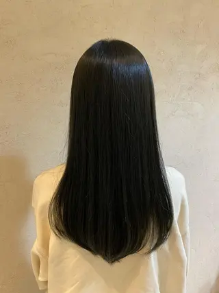 ロング カラー 竹添 有梨沙のヘアスタイル