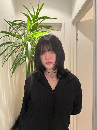 ミディアム カラー tricca daikanyama所属・縮毛矯正/ボブ/ 🌱長尾朋弥🌱のヘアスタイル