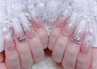 ネイル Mina🧸 韓国風ネイル🎀のネイルデザイン