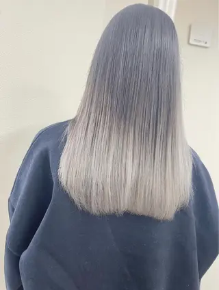 ロング カラー ケアブリーチ /髪質 改善/古橋圭史郎のヘアスタイル