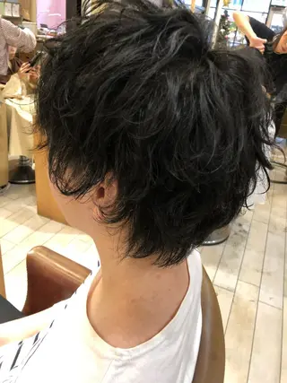 ショート メンズ特化 ナカネ カツヤのヘアスタイル