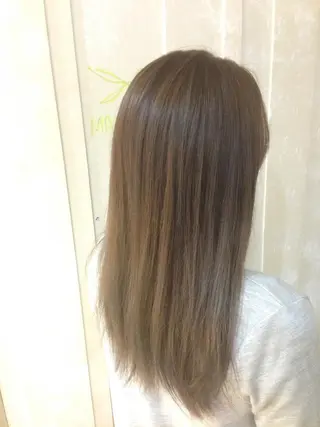 ロング カラー 小倉 聖也のヘアスタイル