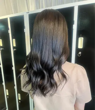 ロング ハイーンカラー/外国 人風カラー/ミノリのヘアスタイル