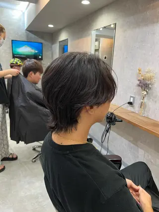 ショート パーマ特化美容師 佐藤壮流のヘアスタイル