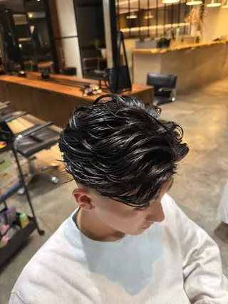 ショート メンズ HAVANA 渋谷所属・渋谷/韓国レイヤー/ 艶髪/フェード/千尋のヘアスタイル