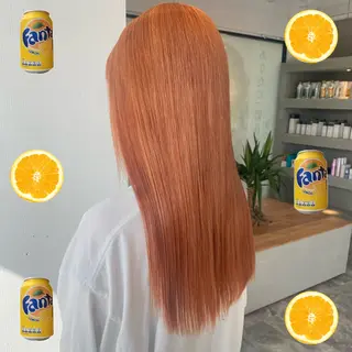 ロング カラー 韓国ヘア特化 💟 ララア 💟のヘアスタイル