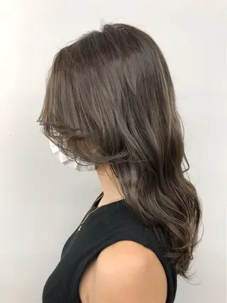 セミロング カラー 代表 YUKI ☆のヘアスタイル