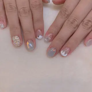 ネイル 韓国ネイル/ワンホン ネイル🎀表参道3分のネイルデザイン