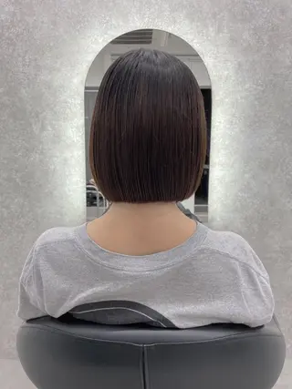 ミディアム 新村 華奈絵のヘアスタイル