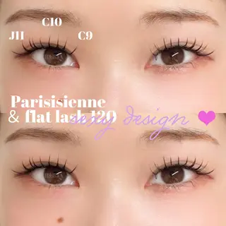 マツエク・マツパ 🌙mai🌙 パリジェンヌ/眉毛のマツエク・マツパデザイン