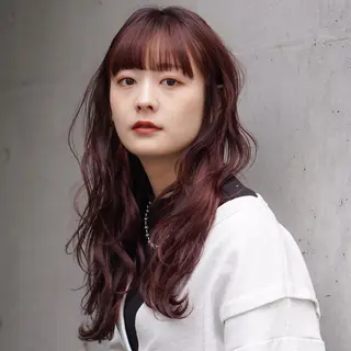セミロング 池田識之 髪質改善のヘアスタイル