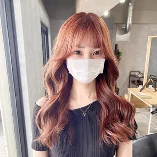 ロング カラー 韓国レイヤー/ 顔周り💕田中将吾のヘアスタイル