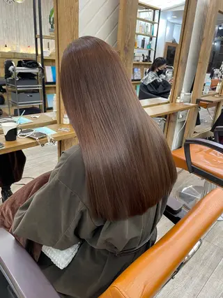 ロング カラー HIKARU副店長/ ✨️髪質改善のヘアスタイル
