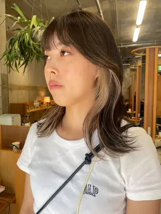 カラー wewe: momoeのヘアスタイル