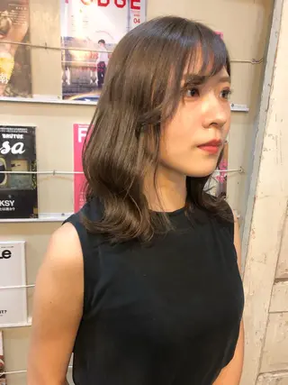 ミディアム メンズ特化美容師 ハスイルイのヘアスタイル