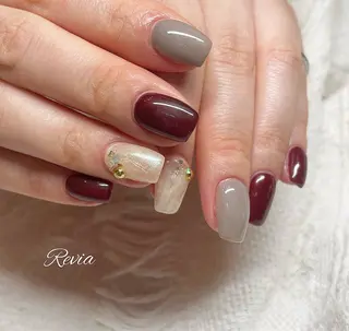 ネイル revia所属・ERI Nailistのネイルデザイン