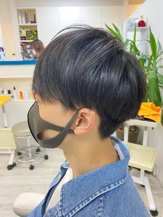 メンズ ⭐️透明感カラー/ パーマ⭐️宮野翔のヘアスタイル