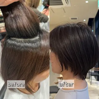 ショート GIEN 西宮ガーデンズプラス所属・中尾 碧斗のヘアスタイル