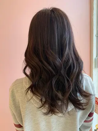 ロング u n aのヘアスタイル
