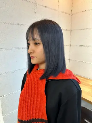 ミディアム ひろし/髪質改善/ 縮毛矯正/上品✨のヘアスタイル