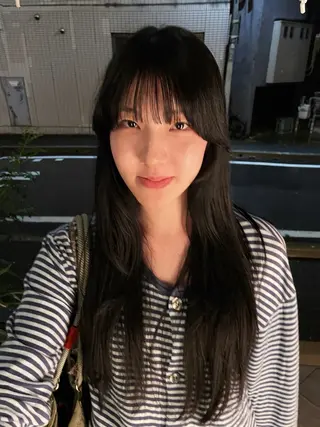 ロング カラー sano rikitoのヘアスタイル