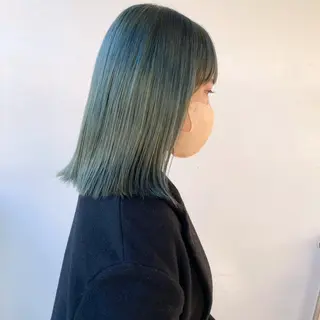 ミディアム カラー 中屋恵美🎨 Designカラーのヘアスタイル