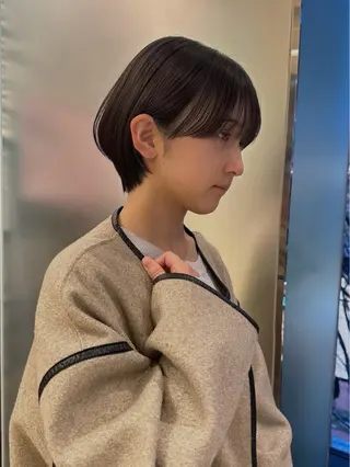ショート 岸本 理希のヘアスタイル