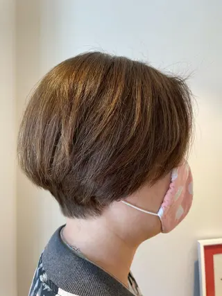 ショート 🍀ヘアケア特化✨ ナカザワ/air店のヘアスタイル