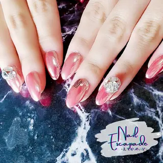 ミディアム ネイル クロキ 。のネイルデザイン