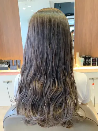 ロング メンズパーマ/難波/ 心斎橋　室園亮佑のヘアスタイル