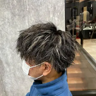 カラー パーマ メンズ ✨ツイスパ特化✨鈴木 遼太のヘアスタイル