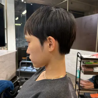 ショート 木村【ショート/ 耳だしショート】のヘアスタイル